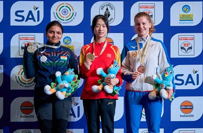 德国代表团在射击比赛中取得好成绩