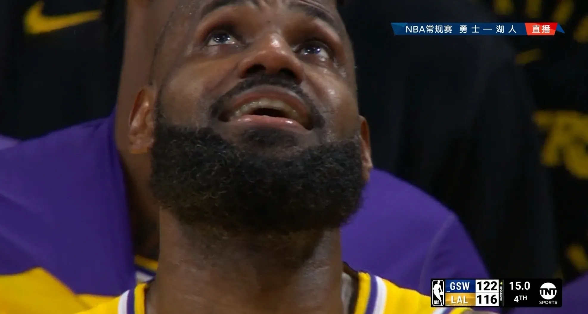 湖人遭厄运连败,詹皇表现无奈 湖人遭厄运连败,詹皇表现无奈